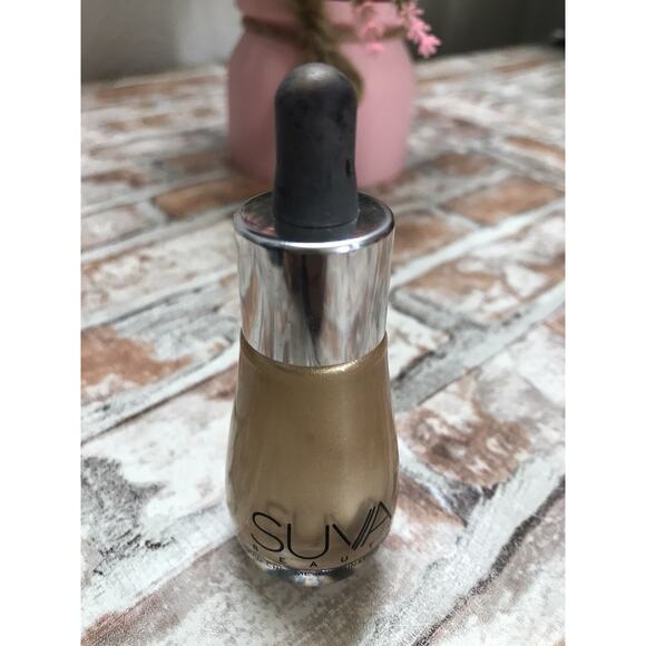 SUVA Beauty Liquid Chrome Illuminating Drops Trust Fund 0.5floz/15mL No Box - Picture 2 of 3